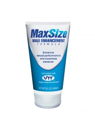 Мужской крем для усиления эрекции MAXSize Cream - 148 мл. - Swiss navy - купить с доставкой в Люберцах