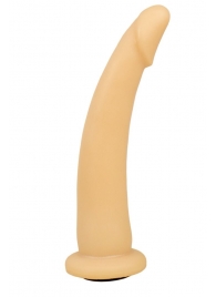 Телесная гладкая насадка-фаллоимитатор Harness - 20 см. - LOVETOY (А-Полимер) - купить с доставкой в Люберцах