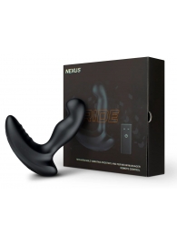 Черный вибромассажер простаты и промежности Nexus Ride - 14 см. - Nexus Range - в Люберцах купить с доставкой