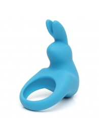 Голубое эрекционное виброкольцо Happy Rabbit Rechargeable Rabbit Cock Ring - Happy Rabbit - в Люберцах купить с доставкой