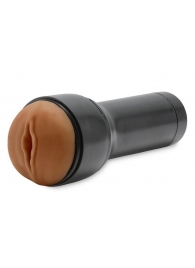 Коричневый мастурбатор-вагина Feel Stroker - Kiiroo - в Люберцах купить с доставкой