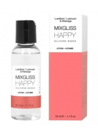 Смазка на силиконовой основе Mixgliss Happy - 50 мл. - Mixgliss - купить с доставкой в Люберцах