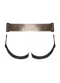 Бронзовый пояс для насадок Curious Harness - Strap-on-me - купить с доставкой в Люберцах
