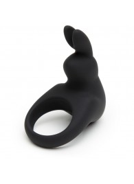 Черное эрекционное виброкольцо Happy Rabbit Rechargeable Rabbit Cock Ring - Happy Rabbit - в Люберцах купить с доставкой