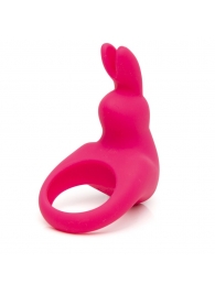 Розовое эрекционное виброкольцо Happy Rabbit Rechargeable Rabbit Cock Ring - Happy Rabbit - в Люберцах купить с доставкой