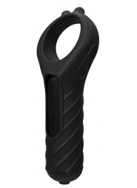 Черный вибростимулятор Edge Vibe - Bathmate - в Люберцах купить с доставкой