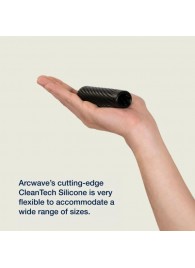 Черный двусторонний мастурбатор Arcwave Ghost Pocket Stroker - Arcwave - в Люберцах купить с доставкой