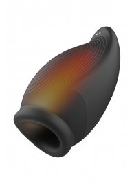 Мастурбатор с вибрацией и функцией нагрева Squeezable Stroker - Dream Toys - в Люберцах купить с доставкой