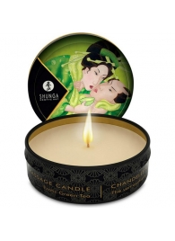 Массажная свеча Exotic Green Tea с ароматом зелёного чая - 30 мл. - Shunga - купить с доставкой в Люберцах