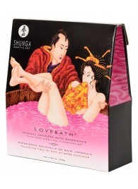 Соль для ванны Lovebath Dragon Fruit, превращающая воду в гель - 650 гр. - Shunga - купить с доставкой в Люберцах