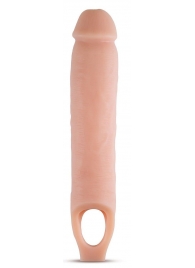 Телесная насадка на пенис 11.5 Inch Cock Sheath Penis Extender - 29,2 см. - Blush Novelties - в Люберцах купить с доставкой