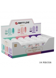 Набор из 18 мастурбаторов Take me for Fun - Baile - в Люберцах купить с доставкой