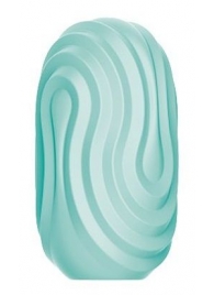 Бирюзовый мастурбатор-яйцо Twist Angel - Baile - в Люберцах купить с доставкой