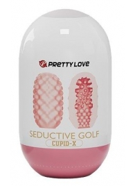 Розовый мастурбатор-яйцо Seductive Golf - Baile - в Люберцах купить с доставкой