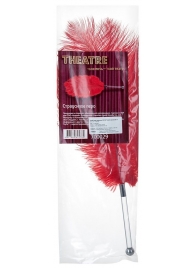 Красное страусовое пёрышко - ToyFa - купить с доставкой в Люберцах