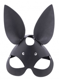 Черная гладкая маска  Зайка  с длинными ушками - Crazy Handmade - купить с доставкой в Люберцах