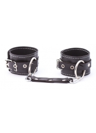 Кожаные двухслойные оковы с регулируемыми ремешками - Crazy Handmade - купить с доставкой в Люберцах