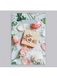 Полиэтиленовый пакет  Подарочек  с вырубной усиленной ручкой - 20 х 30 см. - Сима-Ленд - купить с доставкой в Люберцах