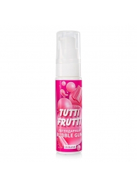 Интимный гель на водной основе Tutti-Frutti Bubble Gum - 30 гр. - Биоритм - купить с доставкой в Люберцах