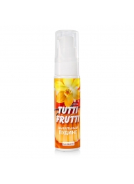 Интимный гель на водной основе Tutti-Frutti  Ванильный пудинг  - 30 гр. - Биоритм - купить с доставкой в Люберцах