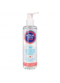Гель-лубрикант на водной основе Aqua Comfort Aroma с ароматом персика - 195 гр. - Биоритм - купить с доставкой в Люберцах