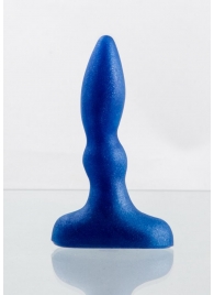Синий анальный стимулятор Beginners p-spot massager - 11 см. - Lola Games - в Люберцах купить с доставкой