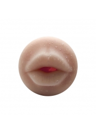 Телесный мастурбатор-ротик Oral Mini Masturbator - Adrien Lastic - в Люберцах купить с доставкой
