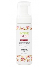 Органическая интимная очищающая пенка Intime Fresh - 150 мл. - Exsens - купить с доставкой в Люберцах