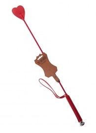 Стек с красным наконечником-сердечком - 70 см. - Sitabella - купить с доставкой в Люберцах