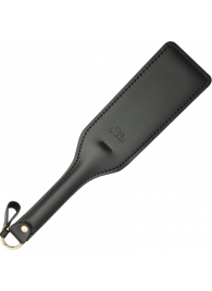 Черная кожаная шлепалка SitaBlack - 30 см. - Sitabella - купить с доставкой в Люберцах