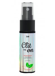 Клиторальный возбуждающий спрей Clit Me On Peppermint - 12 мл. - INTT - купить с доставкой в Люберцах