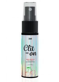 Клиторальный возбуждающий спрей Clit Me On Red Fruits - 12 мл. - INTT - купить с доставкой в Люберцах