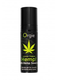 Возбуждающий интимный гель для пар ORGIE Hemp Intense Orgasm - 15 мл. - ORGIE - купить с доставкой в Люберцах