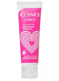 Возбуждающий гель на водно-силиконовой основе Cosmo Vibro с ароматом земляники - 50 гр. - Биоритм - купить с доставкой в Люберцах