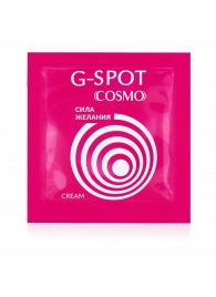 Стимулирующий интимный крем для женщин Cosmo G-spot - 2 гр. - Биоритм - купить с доставкой в Люберцах
