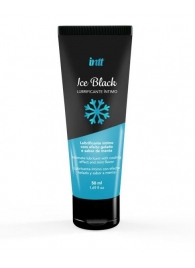Лубрикант на водной основе Ice Black с ледяным эффектом - 50 мл. - INTT - купить с доставкой в Люберцах
