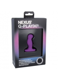 Фиолетовая вибровтулка Nexus G-Play+ S - Nexus Range - в Люберцах купить с доставкой