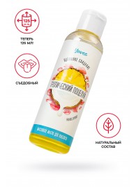 Съедобное массажное масло «Тропический поцелуй» со вкусом ананаса и кокоса - 125 мл. - ToyFa - купить с доставкой в Люберцах