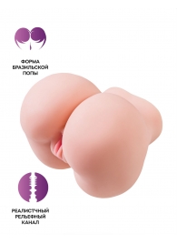Реалистичный мастурбатор Amanda - ToyFa - в Люберцах купить с доставкой