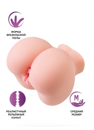 Реалистичный мастурбатор Giovanna - ToyFa - в Люберцах купить с доставкой