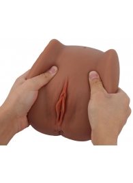 Мастурбатор Black Beauty - вагина и анус - S-HANDE - в Люберцах купить с доставкой