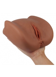 Мастурбатор Black Beauty - вагина и анус - S-HANDE - в Люберцах купить с доставкой