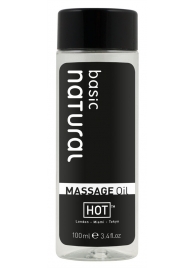 Массажное масло для тела Natural Basic - 100 мл. - HOT - купить с доставкой в Люберцах