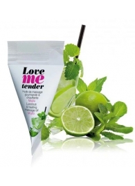 Съедобное согревающее массажное масло Love Me Tender Mojito с ароматом мохито - 10 мл. - Love to Love - купить с доставкой в Люберцах