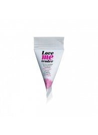 Съедобное согревающее массажное масло Love Me Tender Cotton Candy с ароматом сладкой ваты - 10 мл. - Love to Love - купить с доставкой в Люберцах