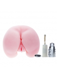 Вибрирующий мастурбатор-попка с ротацией и пультом управления - Baile - в Люберцах купить с доставкой