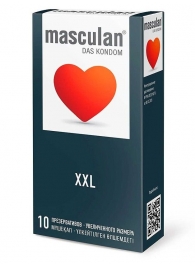 Презервативы увеличенного размера Masculan XXL - 10 шт. - Masculan - купить с доставкой в Люберцах