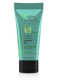 Съедобный интимный гель Orgie Lube Tube Cocktail Caipirinha - 50 мл. - ORGIE - купить с доставкой в Люберцах