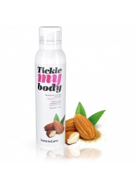 Массажная хрустящая пенка Tickle My Body Sweet Almonds с ароматом миндаля - 150 мл. - Love to Love - купить с доставкой в Люберцах