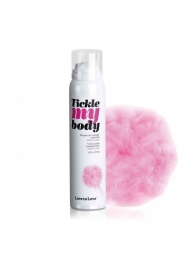 Массажная хрустящая пенка Tickle My Body Cotton Candy с ароматом сладкой ваты - 150 мл. - Love to Love - купить с доставкой в Люберцах